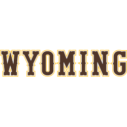 Wyoming Cowboys Wordmark Logo 2024 - Present